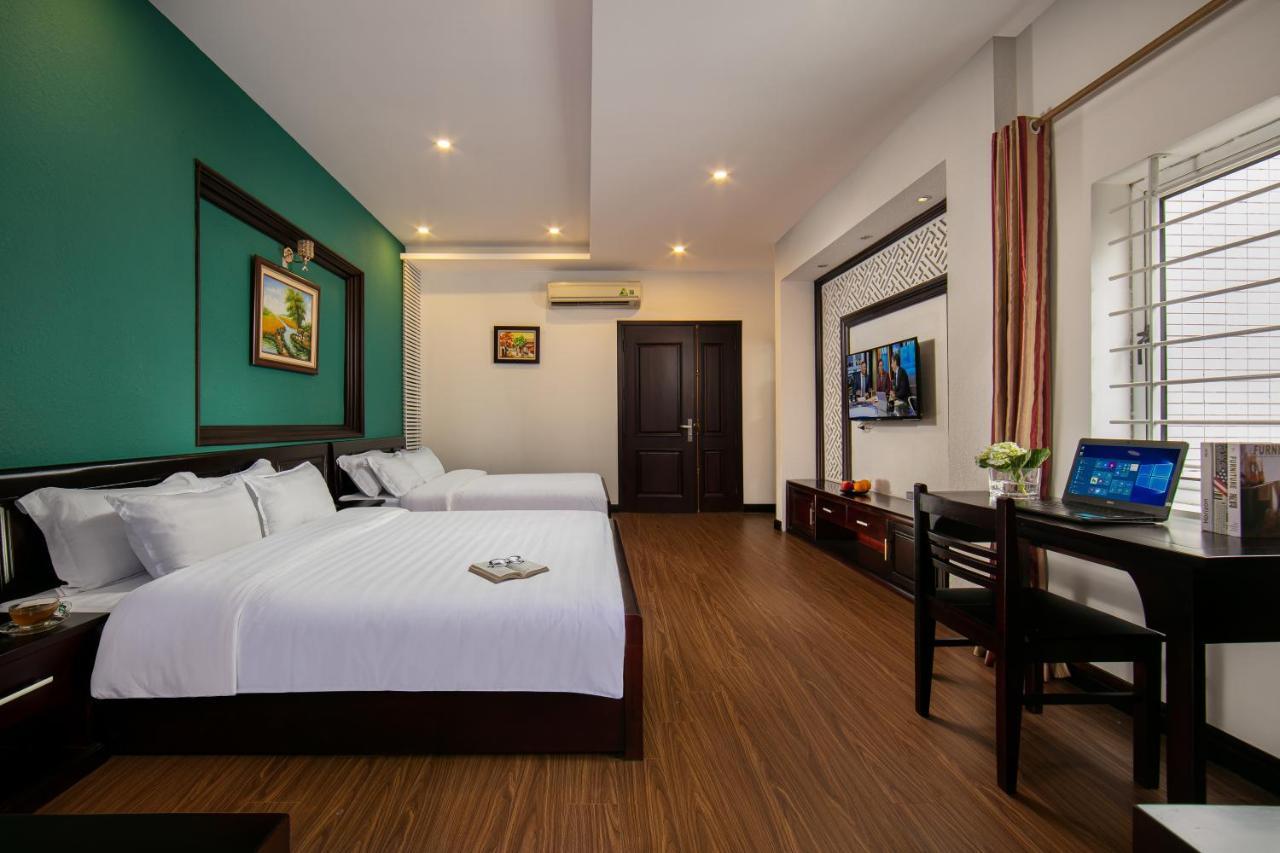 Duc Trong Hotel Hanoi Exteriör bild