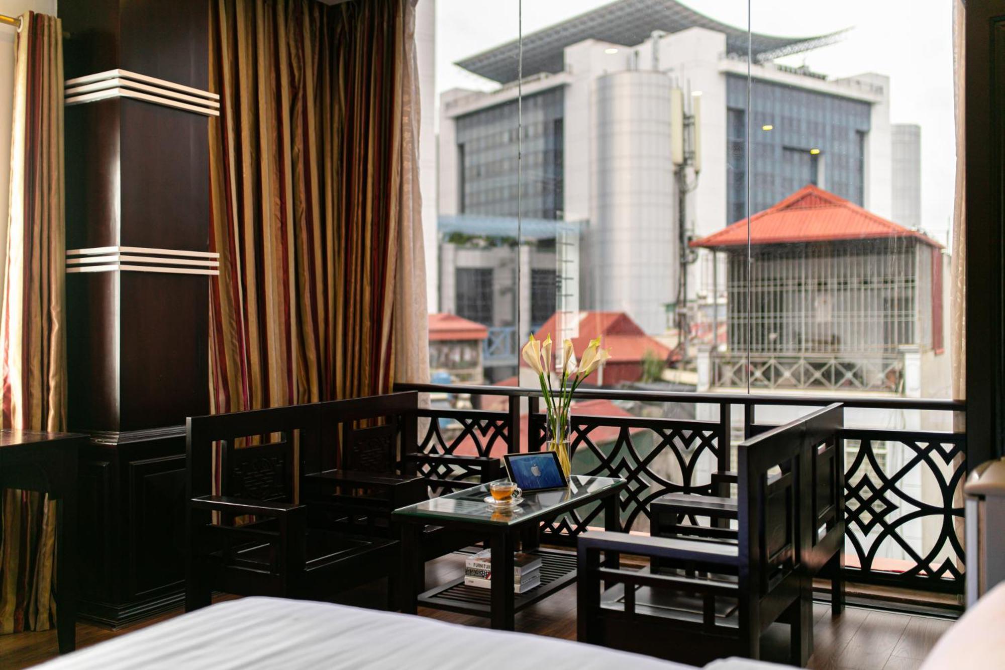 Duc Trong Hotel Hanoi Exteriör bild