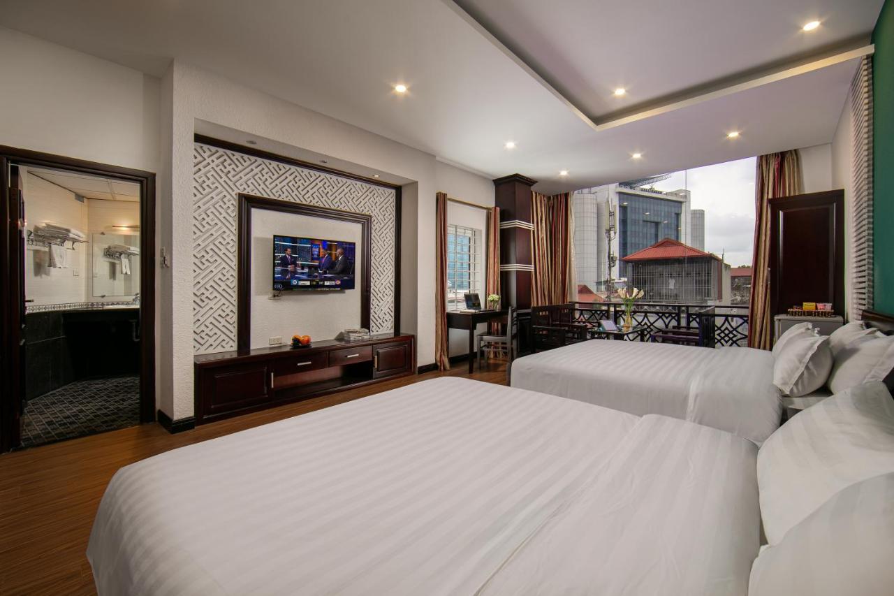 Duc Trong Hotel Hanoi Exteriör bild